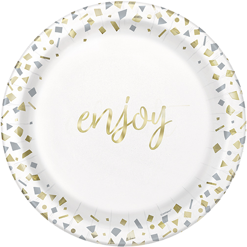 [P1.73994] Plato 7 Gold Confetti Celebration C/10
