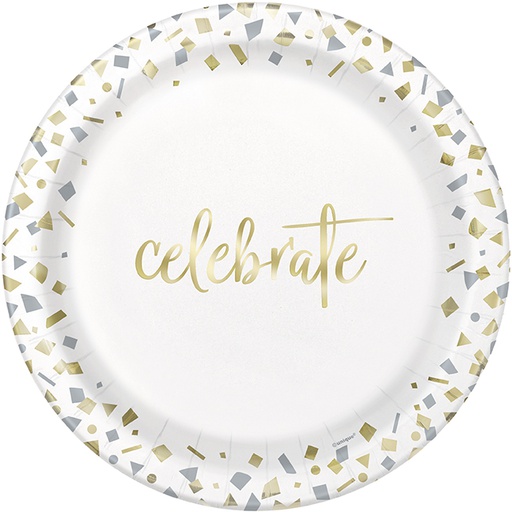 [P1.73995] Plato 9 Gold Confetti Celebration C/10