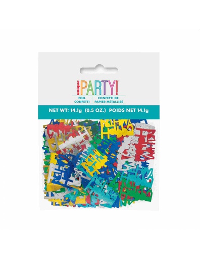 [P1.63398] Confetti HBD Foil 0.5oz