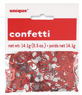 [P1.90414] Confetti Hearts Foil 0.5oz