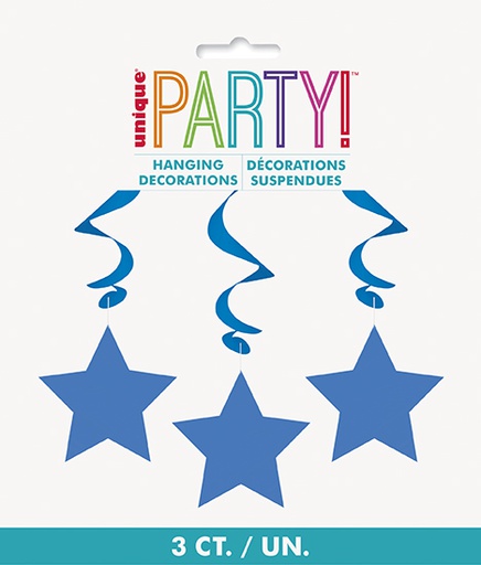 [P1.69124] Hng Swirl Royal Blue Star C/3