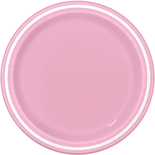 [P1.39784] Plato 7 Striped Lovely Pink C/8
