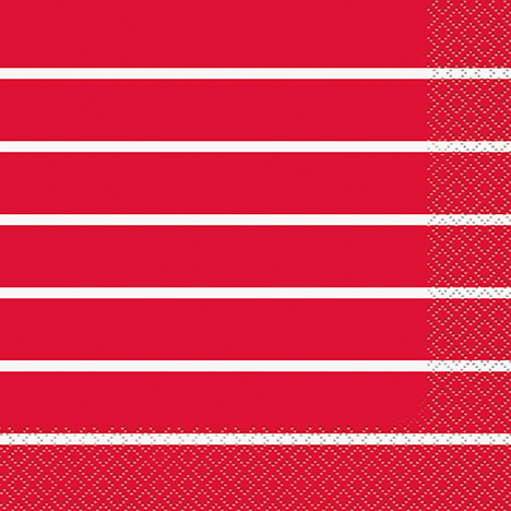 [P1.36131] Serv. Ch Striped Red C/16