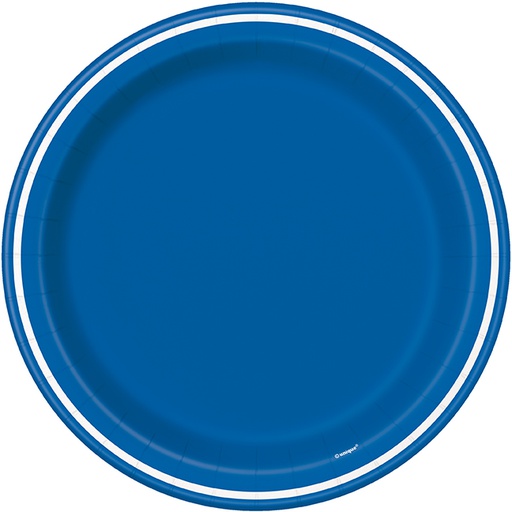 [P1.39705] Plato 9 Striped Royal Blue C/8