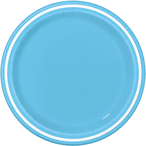 [P1.39794] Plato 7 Striped Powder Blue C/8