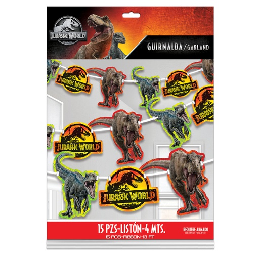 [P10.6085/737] Guirnalda Jurassic World 2