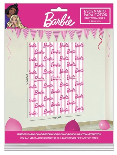 [P10.425/895] Photo Banner Barbie