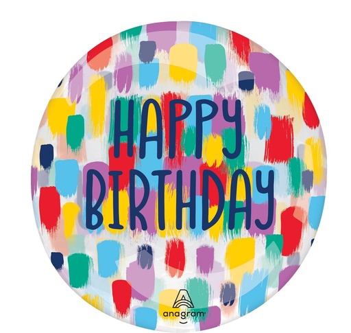 [CNV.Orbz.45315/11] 16 Painterly Happy Bday