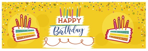 70 Banner Festive Cake