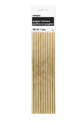 [P1.62901] Popote Foil Gold