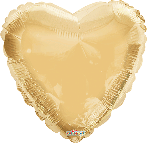 [CNV.S.Corazon.18177/18] 06 Corazon Metálico Champagne Gold 18"
