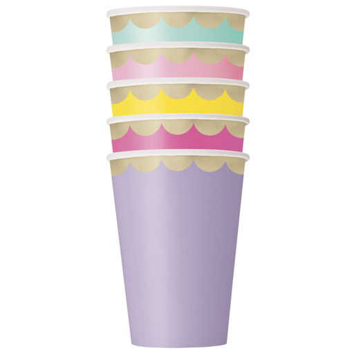 [P1.23676] Vaso 12oz Pastel Gingham C/10