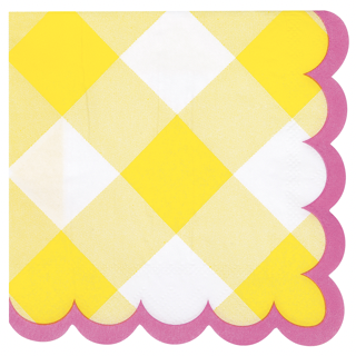 [P1.25531] Serv. Ch Pastel Gingham C/16