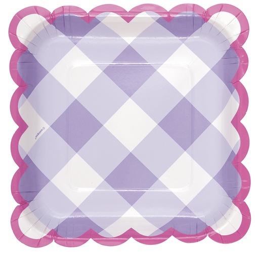 [P1.25534] Plato 7 Pastel Gingham C/8