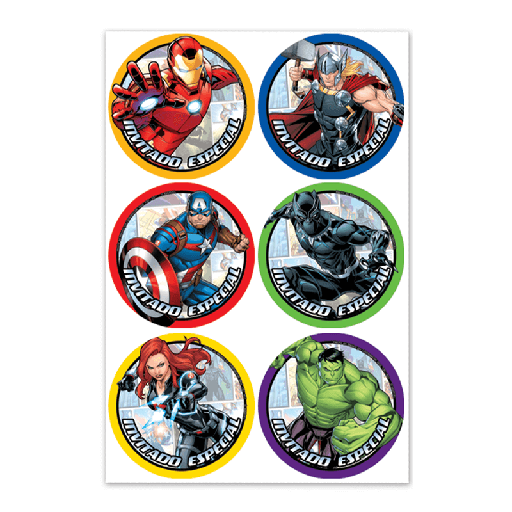 [P10.130/837] Distintivo Lic Avengers Assemble C/24