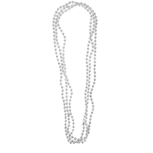 [FR.60.525] Collar Mardi Gras Plateado C/12