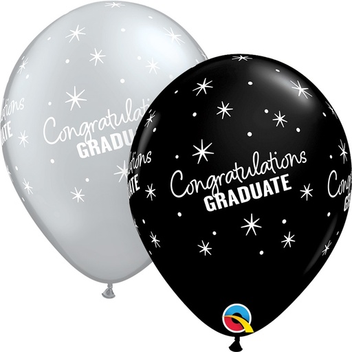 [LTX.36345] Látex 11" Congratulations- Brillos Grad