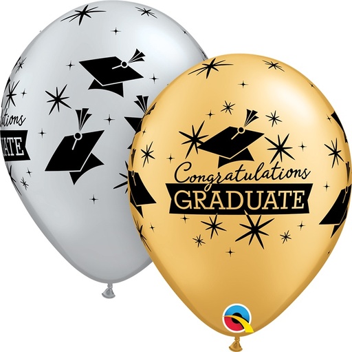 [LTX.57110] Látex 11" Congratulations Graduate Caps