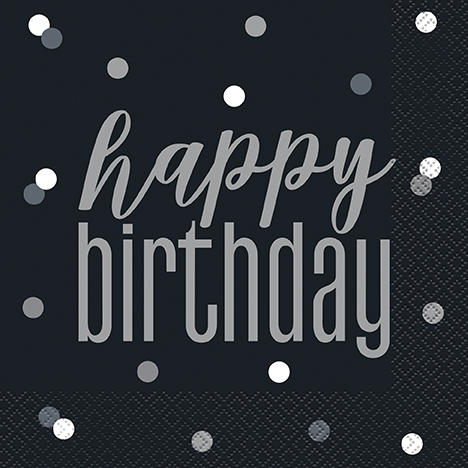 [P1.83582] Glitz Black Serv. Gde HBD