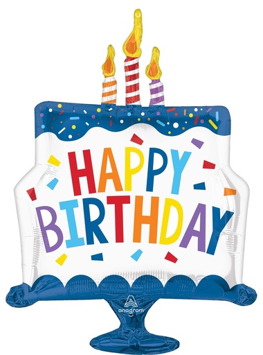 [CNV.SSH.46337] 25 Happy Birthday Tiered Cake