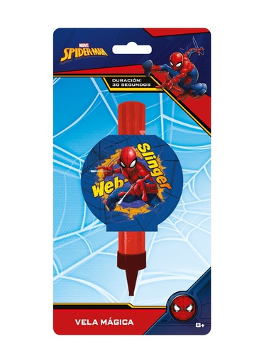 [P10.5018/469] Vela Magica Spiderman Clasico