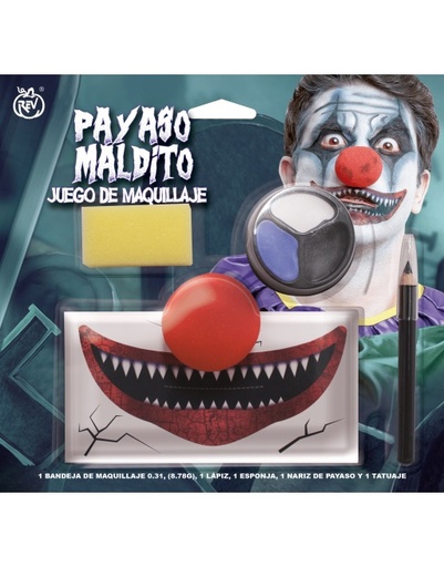 [P240.40006] Kit De Maquillaje - Evil Clown