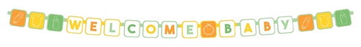 [10.6117/944] Letrero Movil Hello Baby