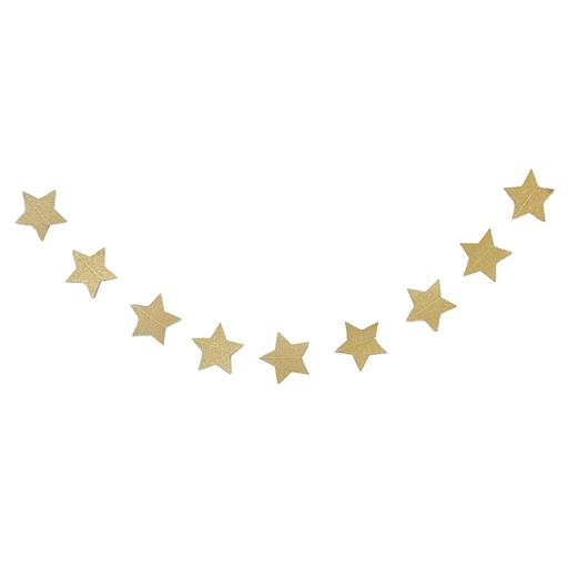 [P8.608319] Banderin Estrellas Doradas