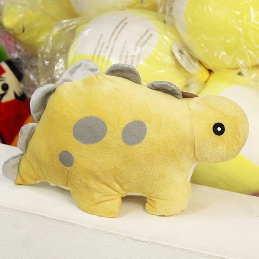 [61.S019/60]  28CM DINO STEGO MOSTAZA
