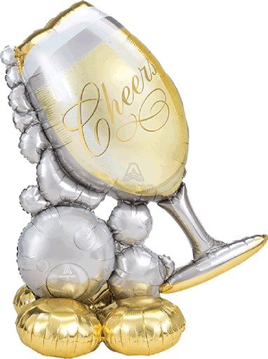 [CNV.42468/11] AirLoonz Bubbly Wine Glass